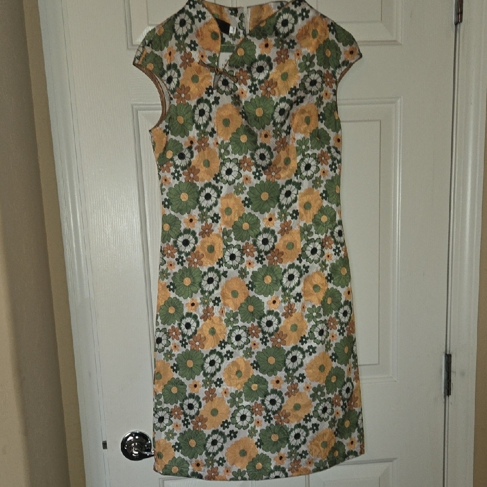 NW JAPANESE TAGS L KIMONO BEAUTIFUL CRAFTSMANSHIP tied knotting front/zip back - Picture 4 of 15